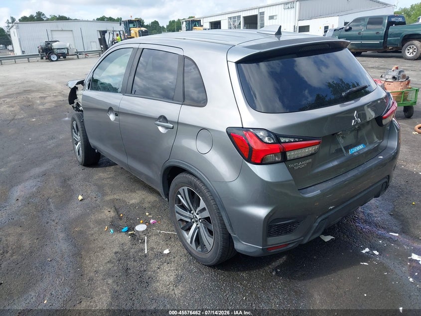 Vin: ja4ap4au6lu008653, lot: 46074815, mitsubishi outlander sport 2.0 se 20203