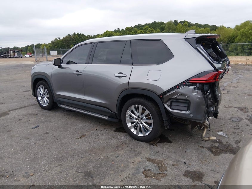 Vin: 5tdaaab56ss083336, lot: 46074843, toyota grand highlander platinum 20253