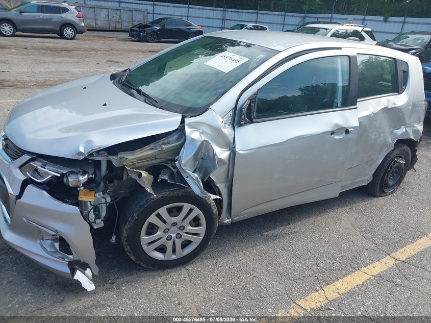 CHEVROLET SONIC 2020 VIN 1G1JG6SB1L4132109