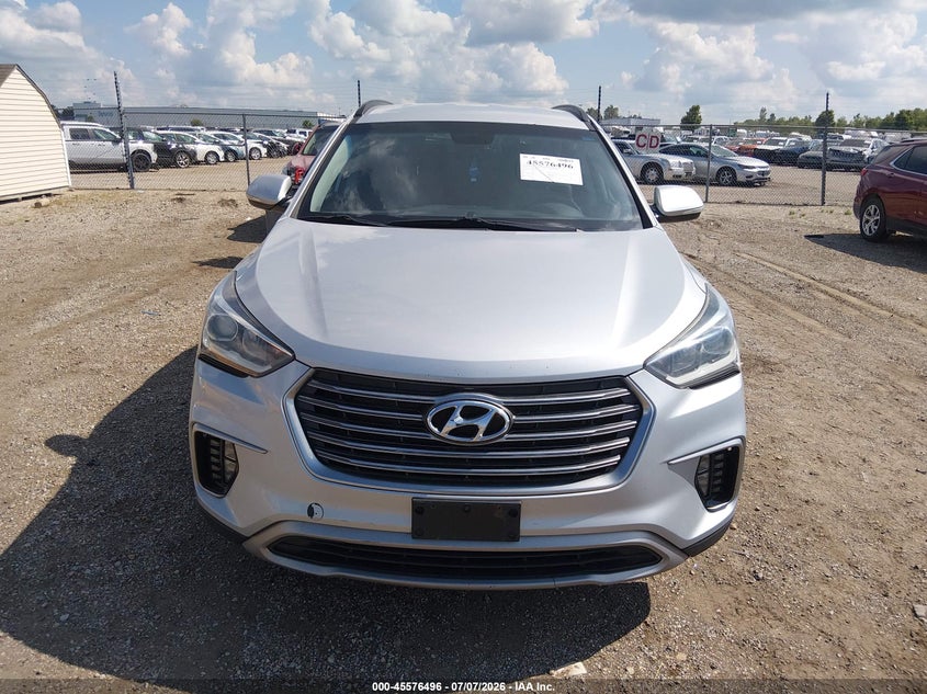 2017 Hyundai Santa Fe Se VIN: KM8SN4HF0HU228090 Lot: 45576496