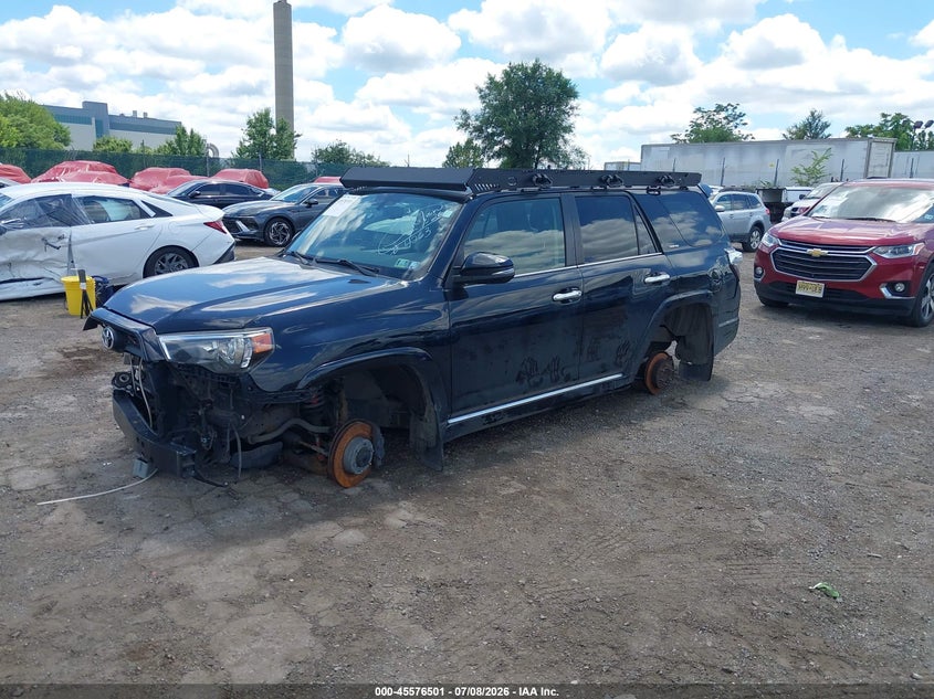 Vin: jtebu5jr1h5444263, lot: 46074854, toyota 4runner limited 20172