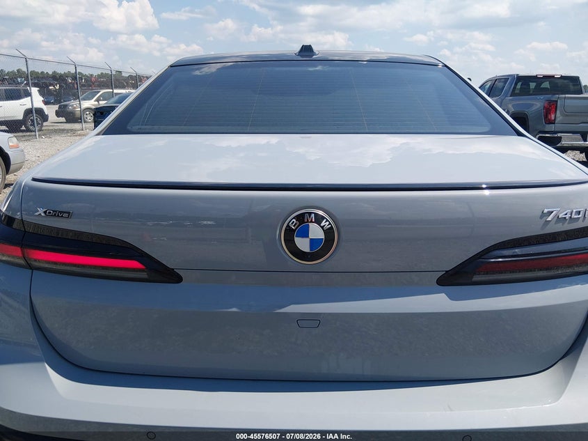 2026 BMW 740I xDrive VIN: WBA33EH03TCW58840 Lot: 45576507