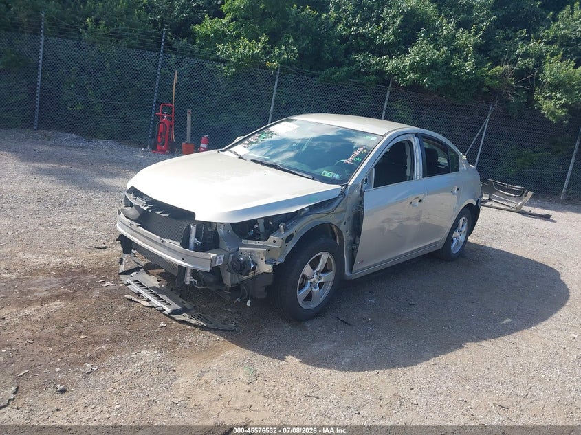 2014 Chevrolet Cruze, Front End, IAAI, VIN 1G1PC5SB7E7369446 — photo 2