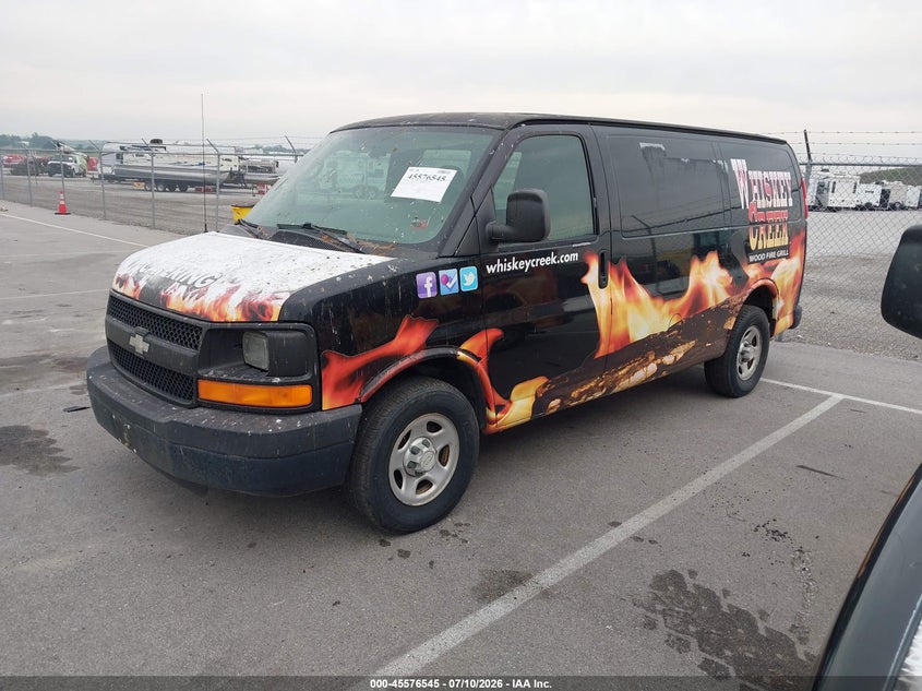 2006 Chevrolet Express, Звичайний знос, IAAI, VIN 1GCFG15X46110480 — фото 2