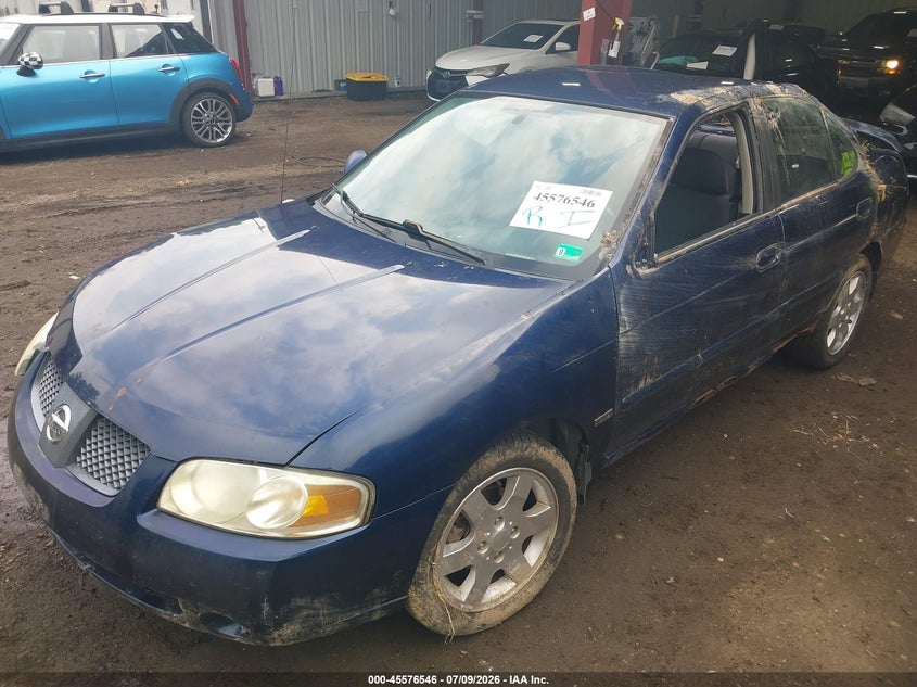 2006 Nissan Sentra, Rollover, IAAI, VIN 3N1CB51D06L543367 — photo 2