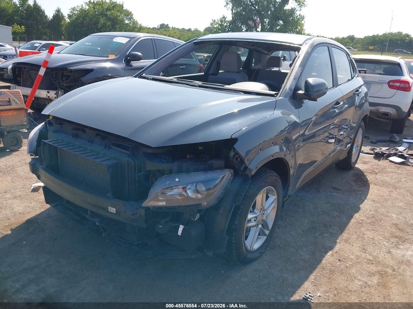 Vin: km8k22ab2nu887868, lot: 46074907, hyundai kona se 20222