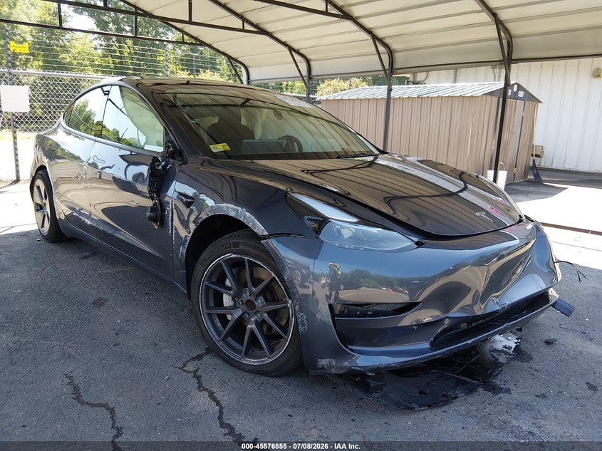 Vin: 5yj3e1ea4pf704610, lot: 46074908, tesla model 3 rear-wheel drive 2023 img_1