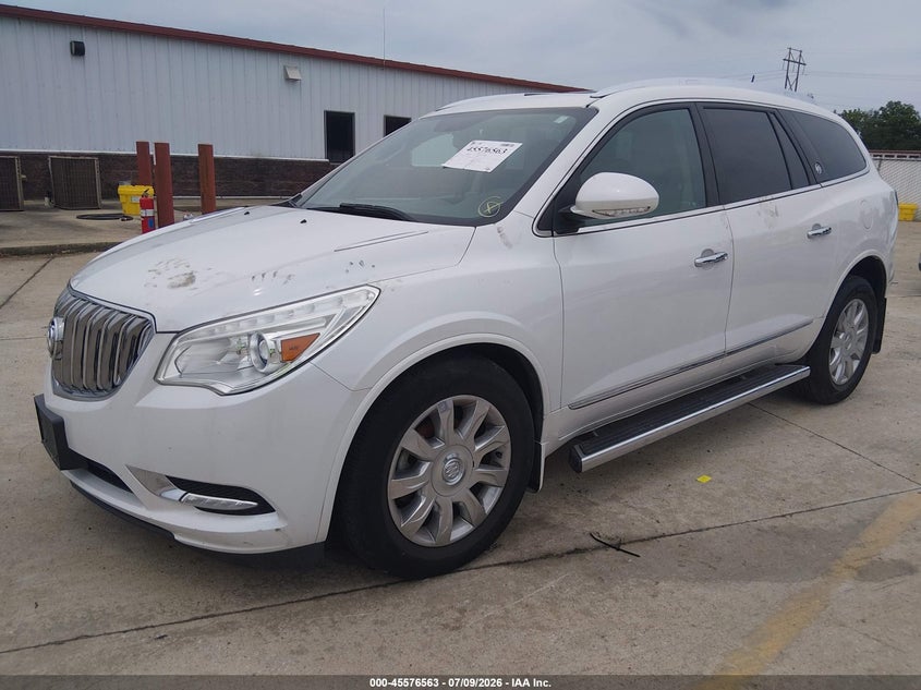 Vin: 5gakvbkd3hj207916, lot: 46074916, buick enclave leather 20172