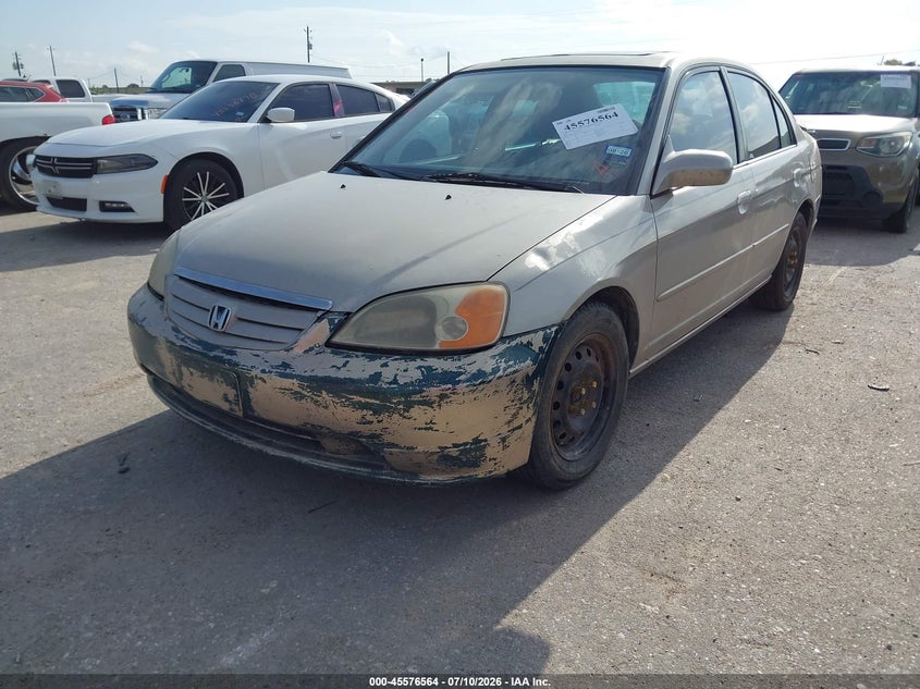 2001 HONDA CIVIC auction photo 2
