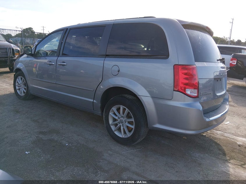 Vin: 2c4rdgcg8er391912, lot: 46074921, dodge grand caravan sxt 20143