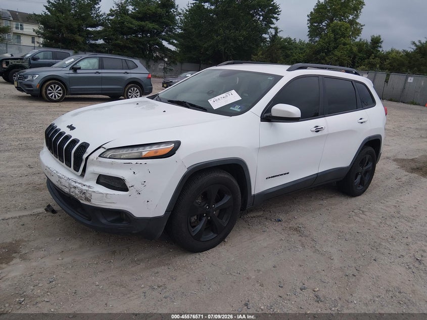 2015 Jeep Cherokee, Front End, IAAI, VIN 1C4PJLCS5FW742006 — photo 2