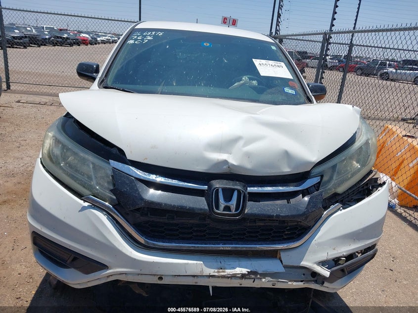 2015 HONDA CR-V SPORT UTILITY VEHICLE 2.4L I-4 DI, DOHC, VVT, 185HP
