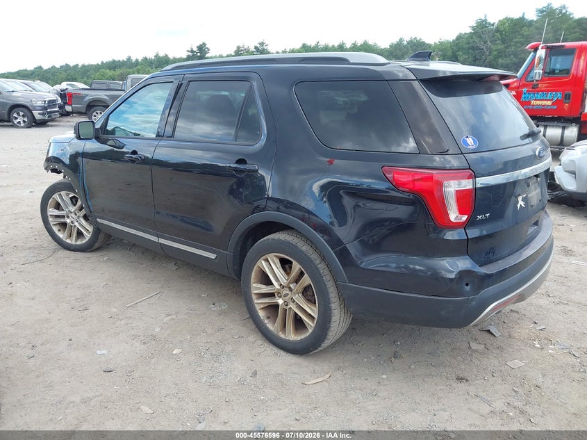 Vin: 1fm5k8d89hgb36799, lot: 46074949, ford explorer xlt 20173