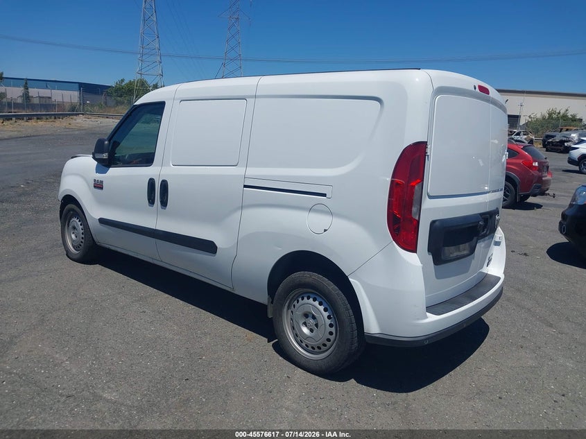 Vin: zfbhrfab1n6w29091, lot: 46074970, ram promaster city cargo van 20223