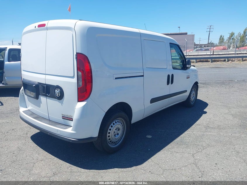 Vin: zfbhrfab1n6w29091, lot: 46074970, ram promaster city cargo van 20224