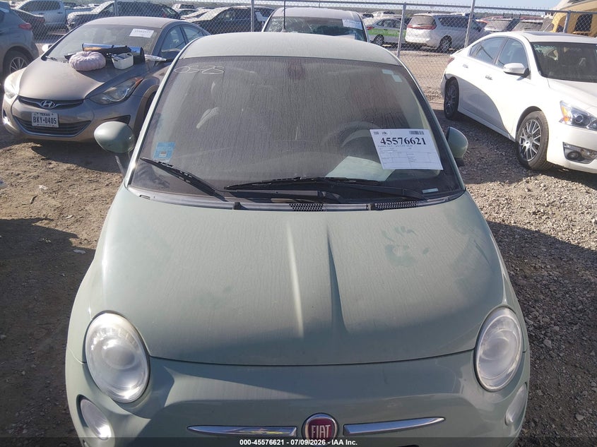 2017 Fiat 500 Pop VIN: 3C3CFFKRXHT604197 Lot: 45576621