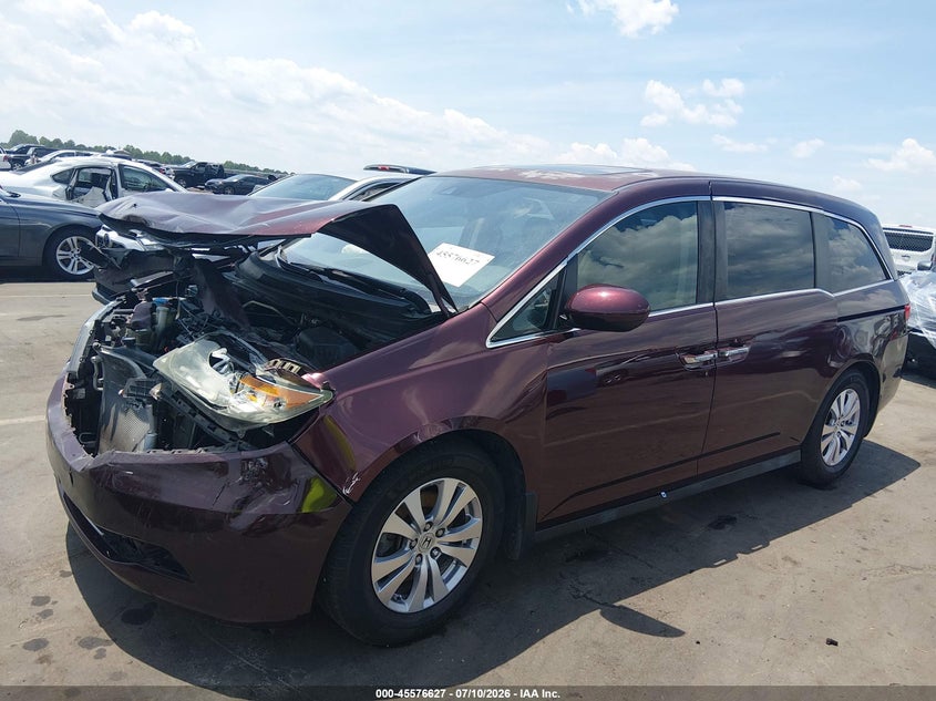2015 HONDA ODYSSEY auction photo 2