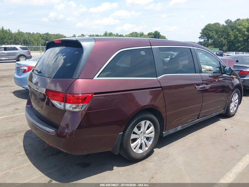 2015 HONDA ODYSSEY auction photo 4