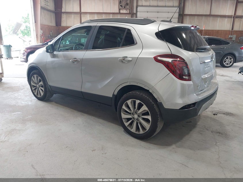 Vin: kl4cjasb4jb681665, lot: 46074984, buick encore preferred 20183
