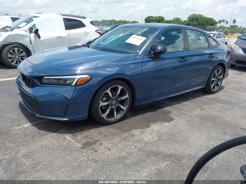 2025 HONDA CIVIC HYBRID auction photo 2