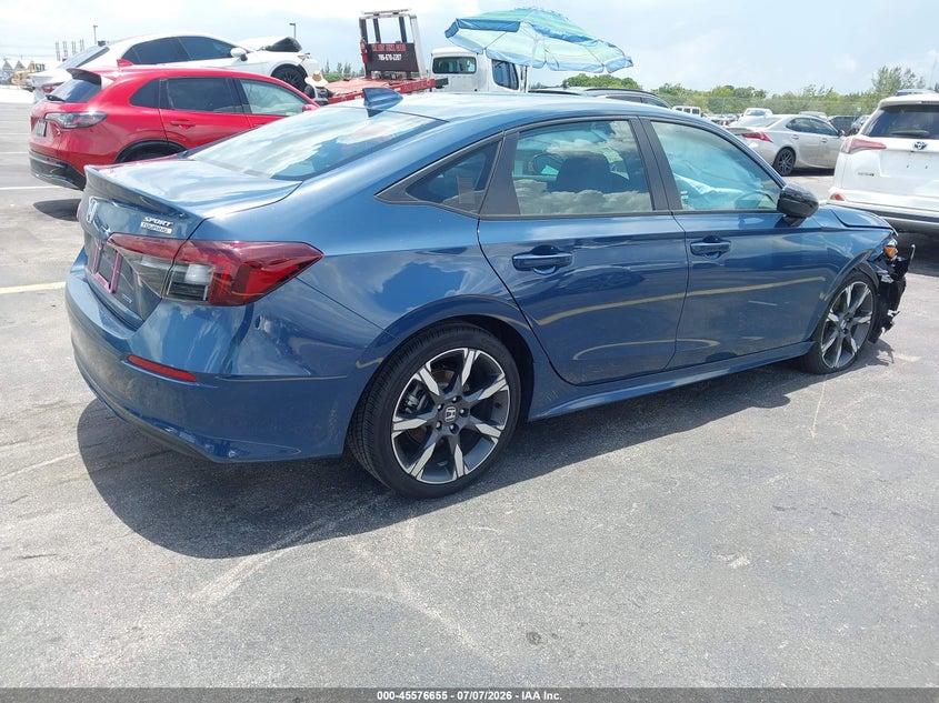 2025 HONDA CIVIC HYBRID auction photo 4