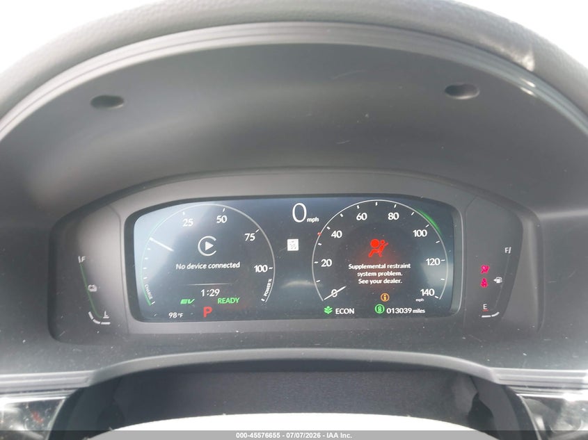 2025 HONDA CIVIC HYBRID auction photo 7