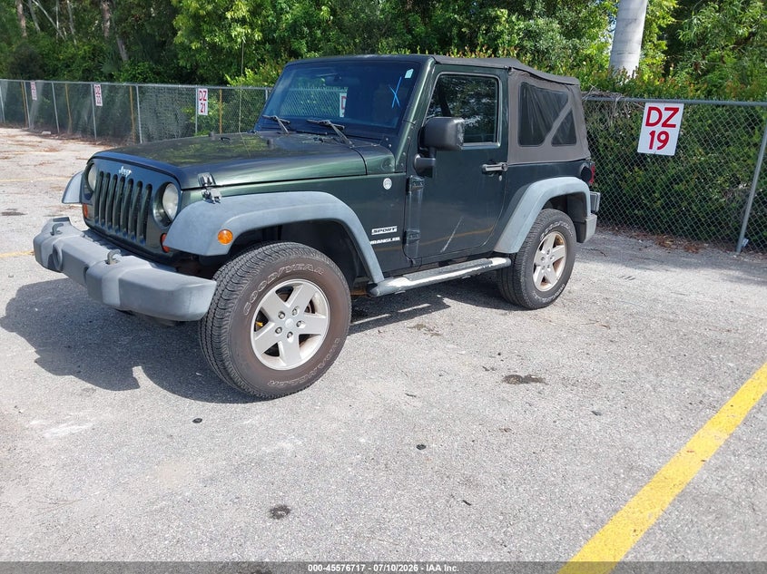 2012 JEEP WRANGLER auction photo 2