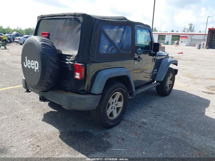 2012 JEEP WRANGLER auction photo 4