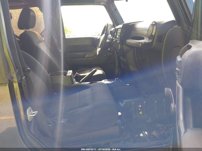 2012 JEEP WRANGLER auction photo 5
