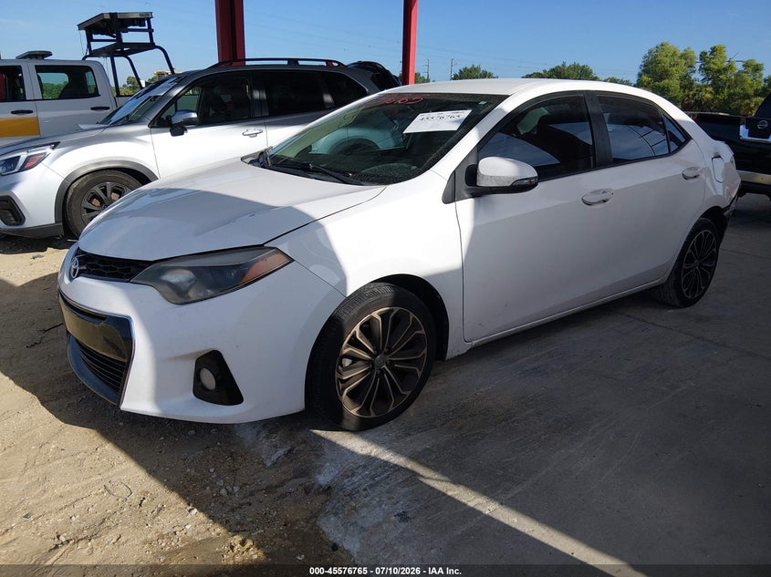2014 Toyota Corolla, Удар сзади, IAAI, VIN 2T1BURHE8EC118294 — фото 2