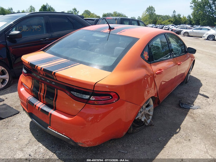 Vin: 1c3cdfbb3fd252947, lot: 46075118, dodge dart sxt 20154