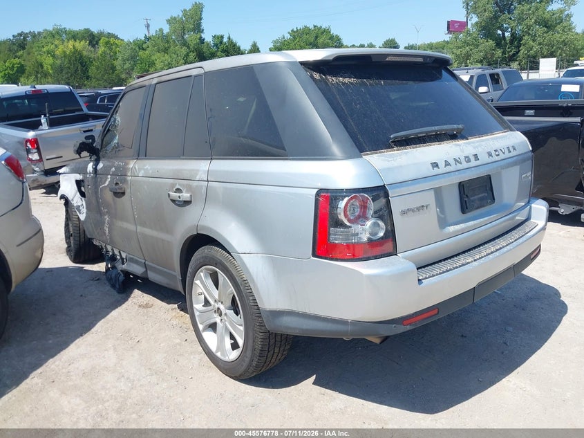 Vin: salsk2d47ca747761, lot: 46075131, land rover range rover sport hse 20123