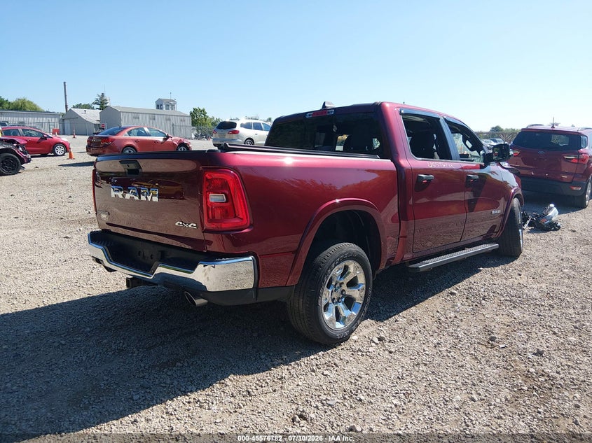 Vin: 1c6srffp8sn601837, lot: 46075135, ram 1500 big horn  4x4 5'7 box 20254