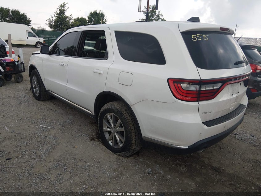 Vin: 1c4sdjft8hc785575, lot: 46075164, dodge durango special service awd 20173