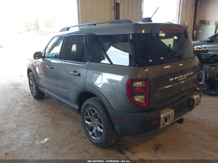 2025 FORD BRONCO SPORT auction photo 3