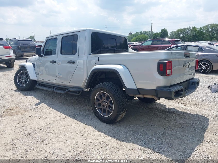 Vin: 1c6hjtfg3pl531845, lot: 46075191, jeep gladiator overland 4x4 20233