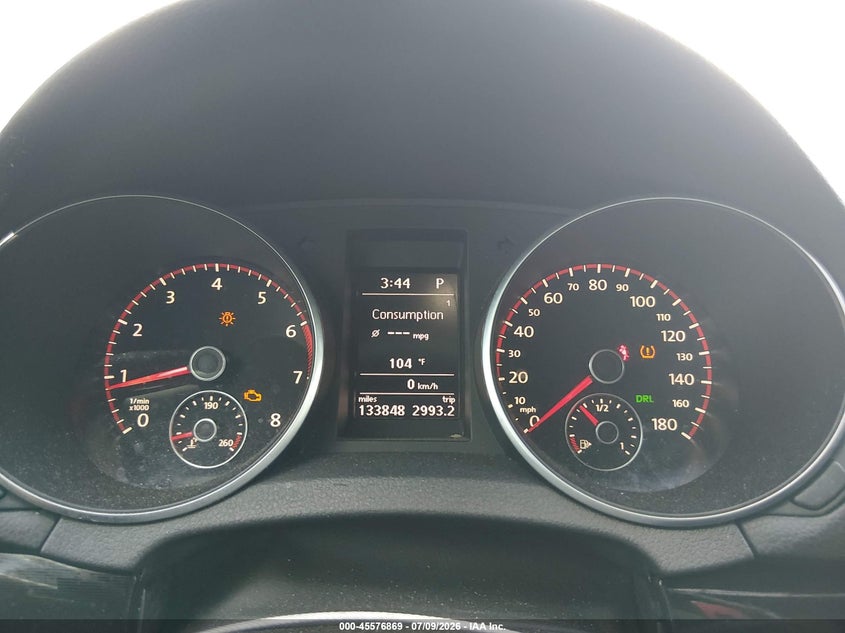 2011 Volkswagen Gti 2-Door VIN: WVWFD7AJXBW147778 Lot: 45576869