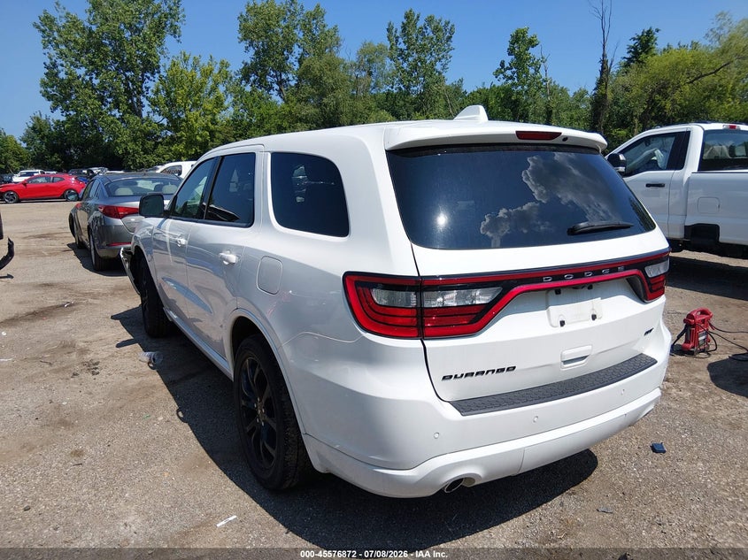 Vin: 1c4rdhdg7lc268760, lot: 46075226, dodge durango gt plus rwd 20203