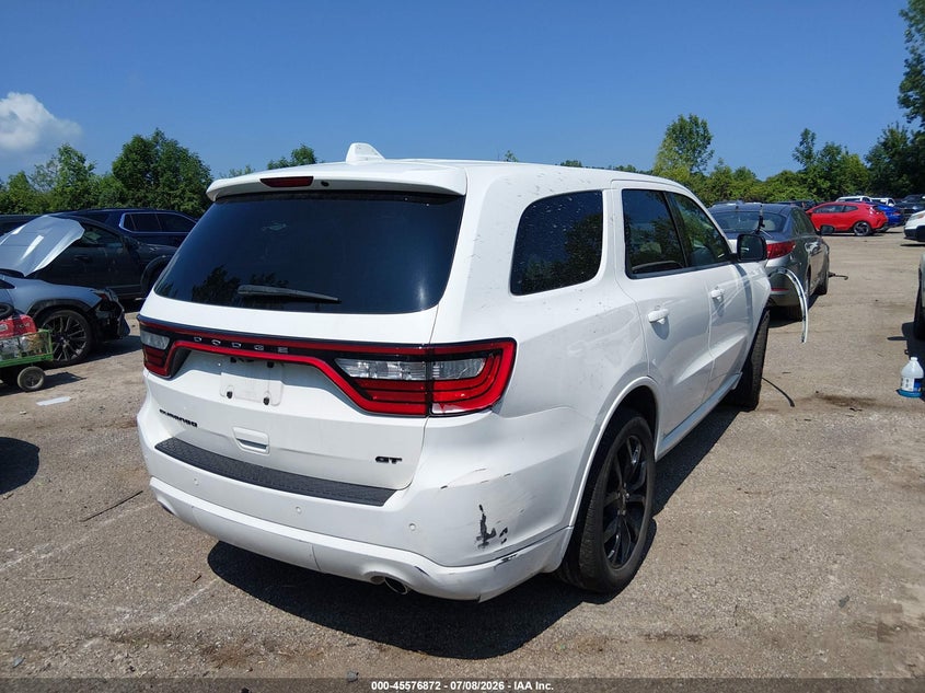 Vin: 1c4rdhdg7lc268760, lot: 46075226, dodge durango gt plus rwd 20204
