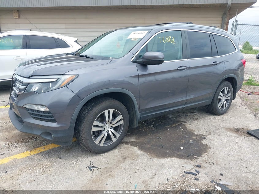 Vin: 5fnyf6h88hb053377, lot: 46075241, honda pilot ex-l 20172