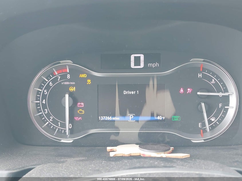 2017 HONDA PILOT auction photo 7