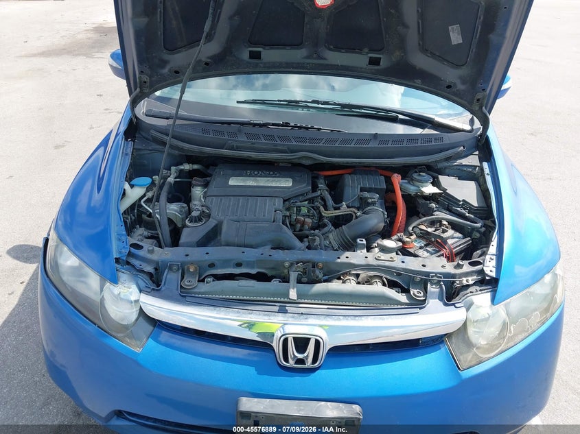 HONDA CIVIC HYBRID 2007 VIN JHMFA362X7S006855