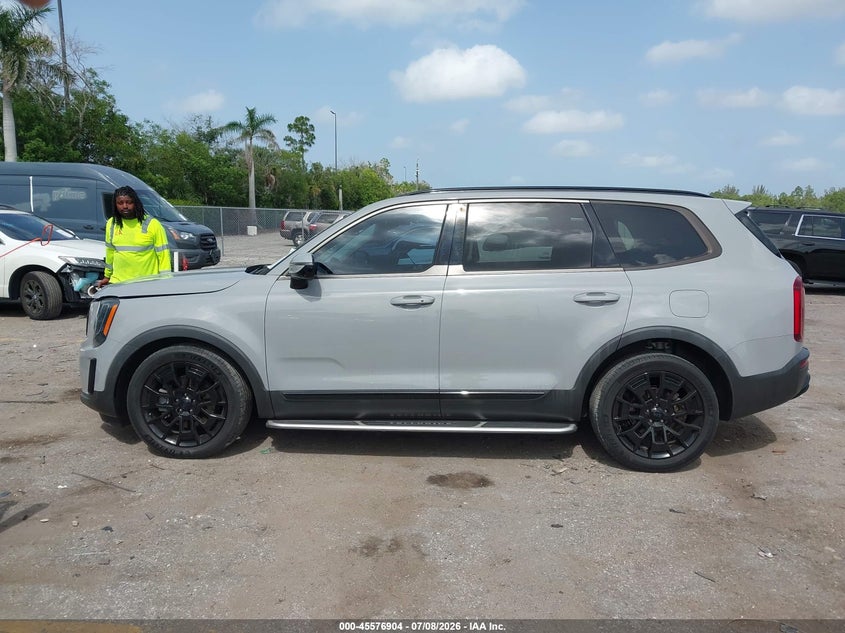 VIN 5XYP5DHC9MG122281 2021 KIA TELLURIDE SX
