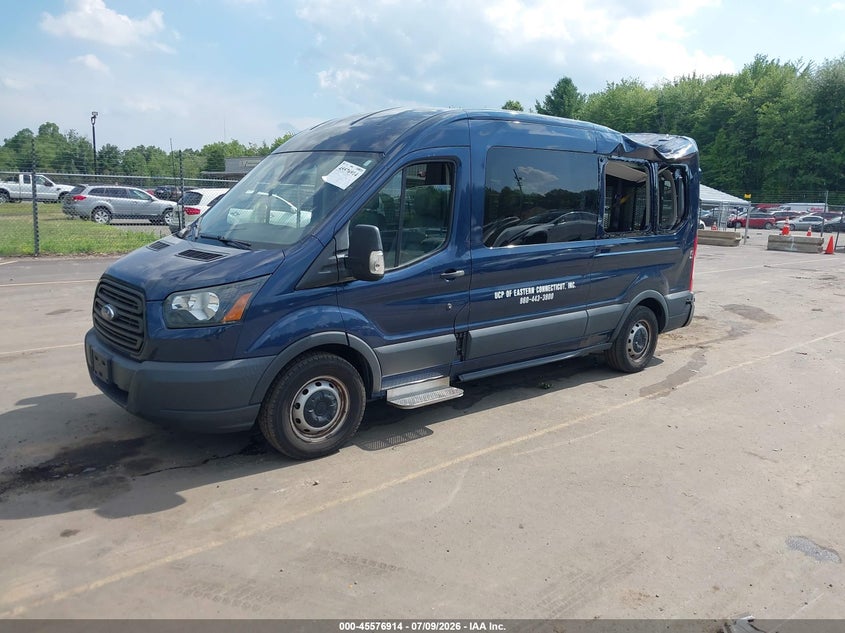 2016 Ford Transit, Крыша, IAAI, VIN 1FBAX2CM0GKA40009 — фото 2