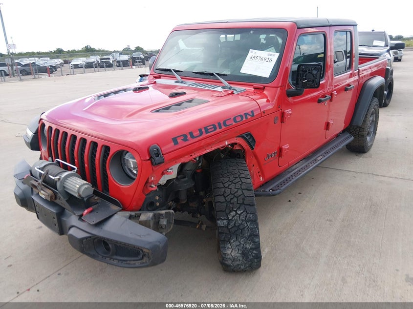2020 Jeep Gladiator Rubicon 4X4 VIN: 1C6JJTBG1LL139089 Lot: 45576920