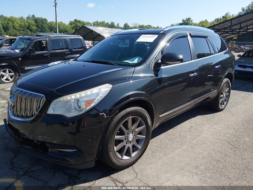 Vin: 5gakvbkd8fj301268, lot: 46075308, buick enclave leather 20152