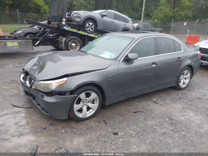 2004 BMW 5er, Front End, IAAI, VIN WBANA73504B804180 — photo 2