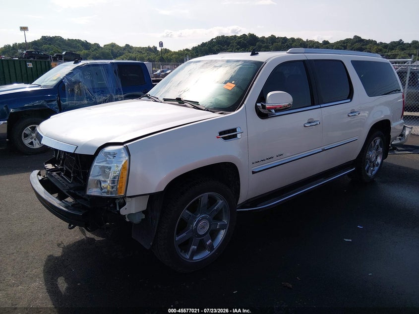 Vin: 1gys4hef5br156343, lot: 46075374, cadillac escalade esv luxury 20112