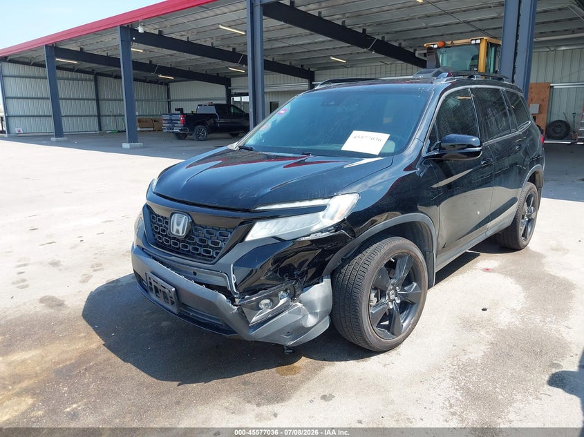 2019 Honda Passport Elite VIN: 5FNYF8H0XKB005764 Lot: 45577036