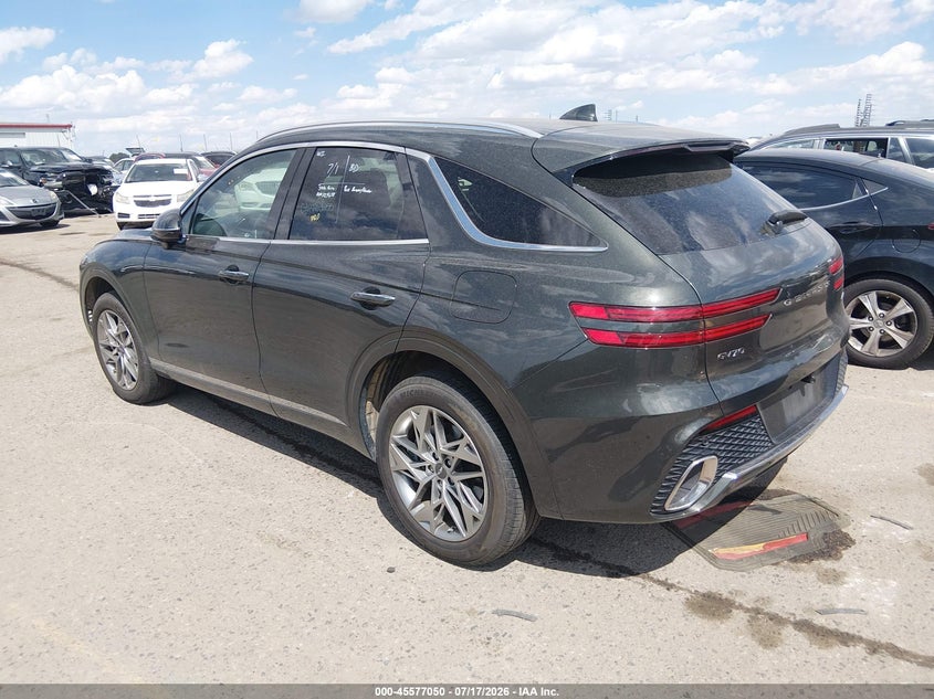 Vin: kmumadtb1su199426, lot: 46075403, genesis gv70 2.5t awd 20253